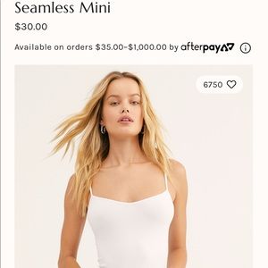Free People Intimately Seamless Mini